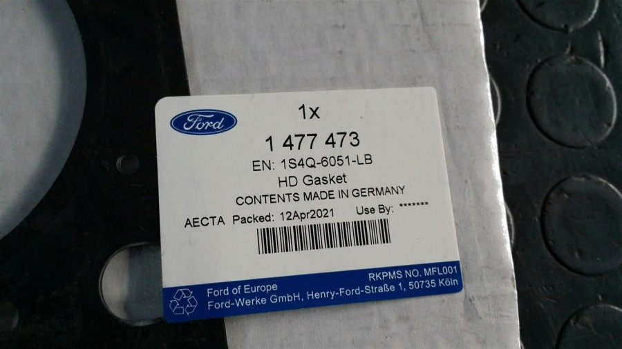 FORD CONNECT	SİLİNDİR KAPAK CONTASI (6 TIRNAK)	2002-2015